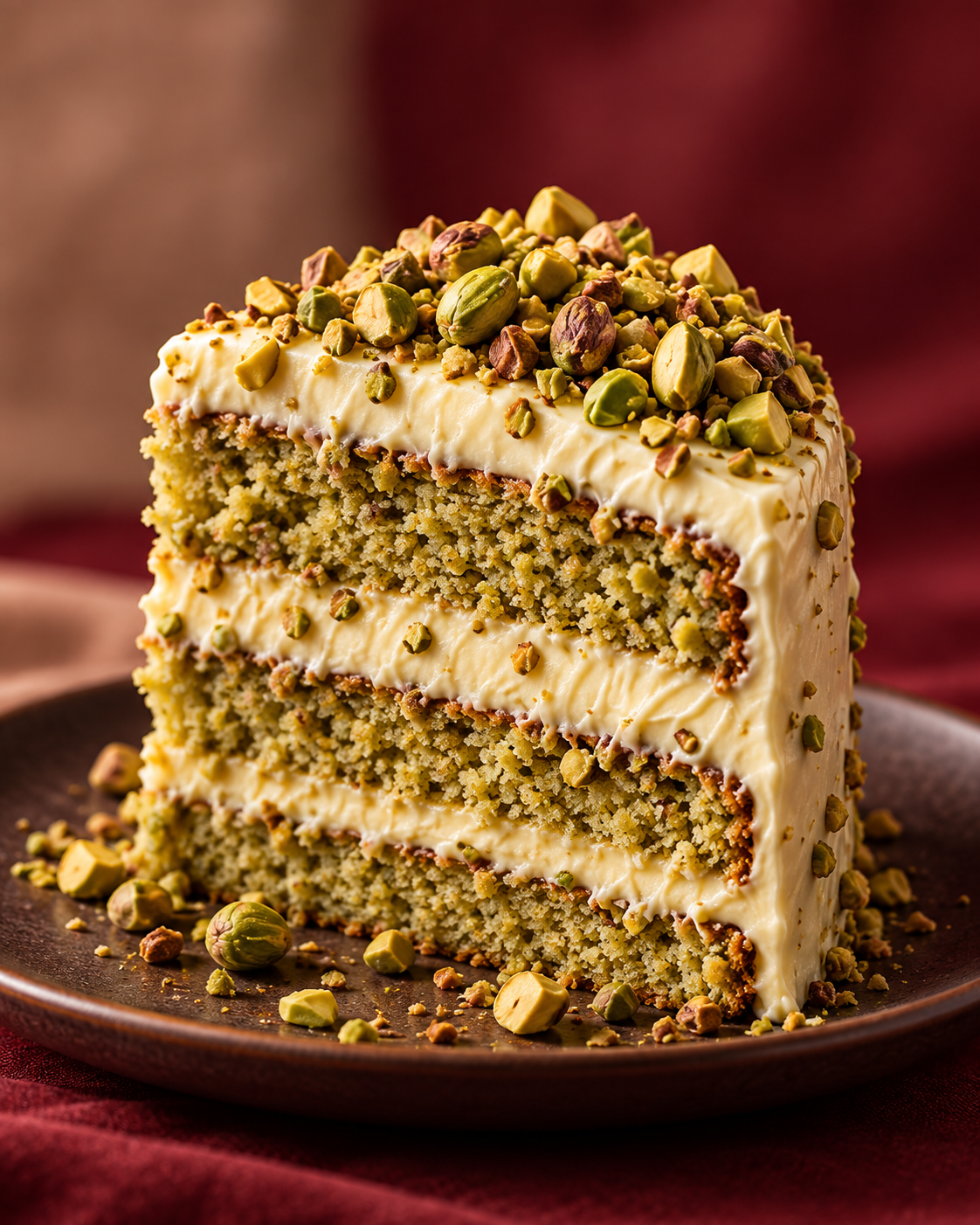 Bolo de pistache